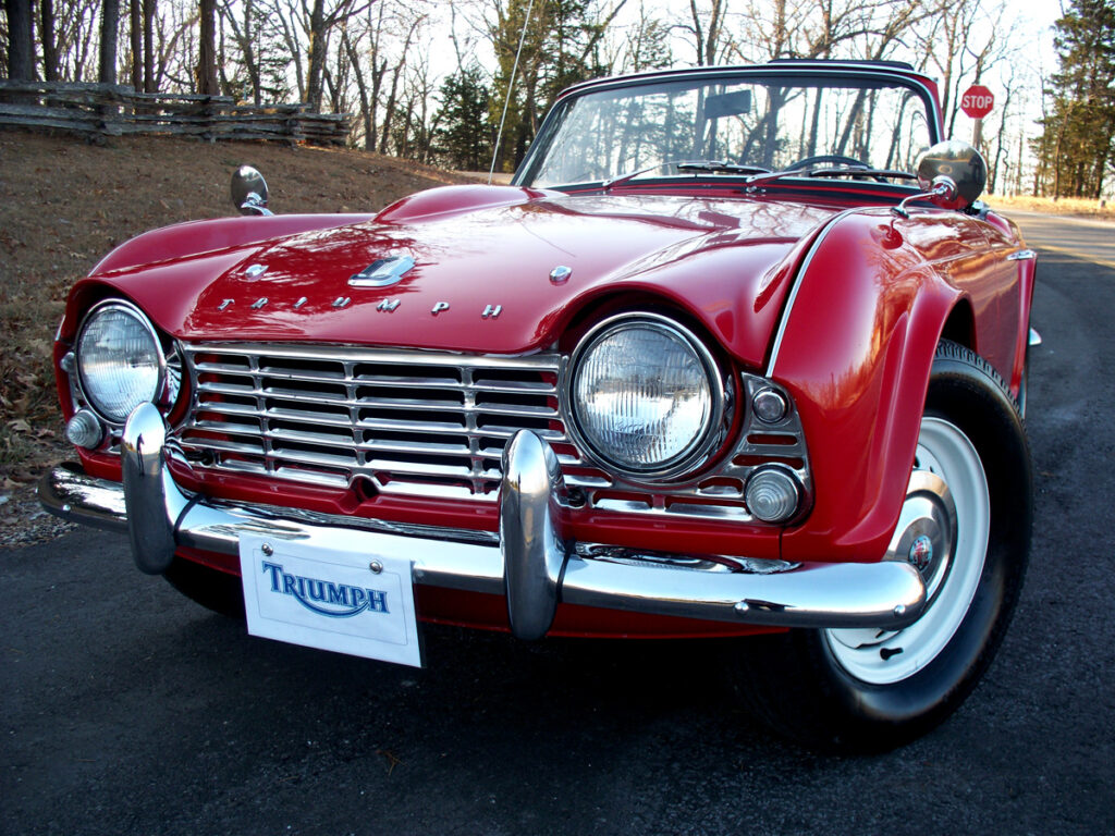 Triumph TR4 Der Triumph Oldtimer