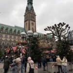 Weihnachtsmakrt Hamburg Innenstadt Rathausmarkt