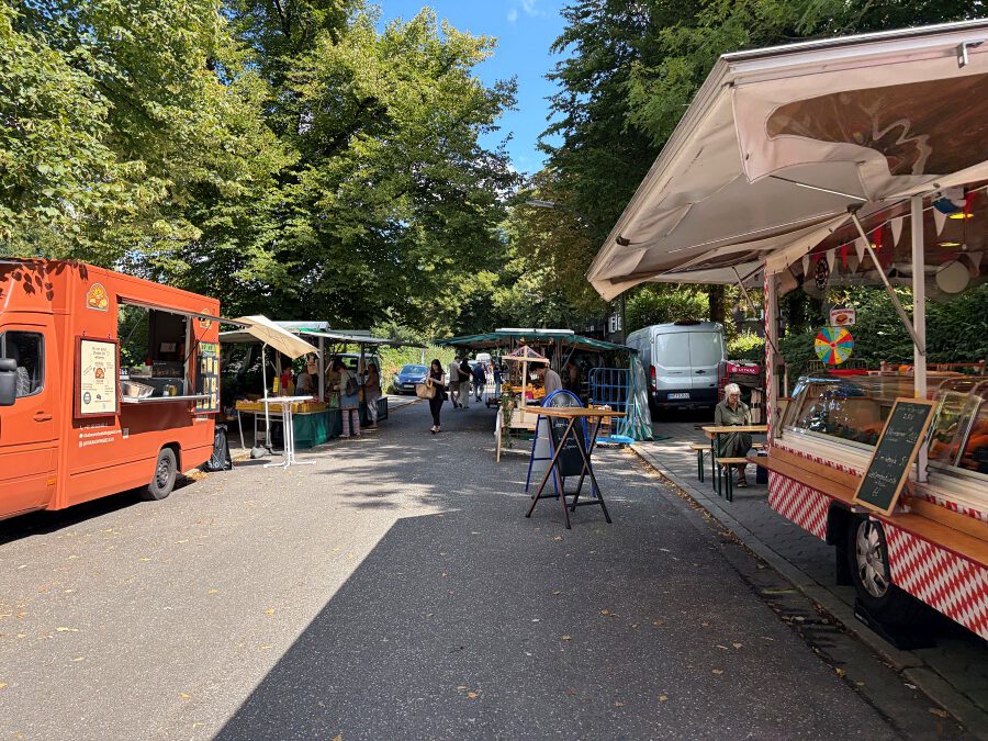 Wochenmarkt Goldbekufer Hamburg – Einkaufen am Kanal, wie Winterhude es liebt