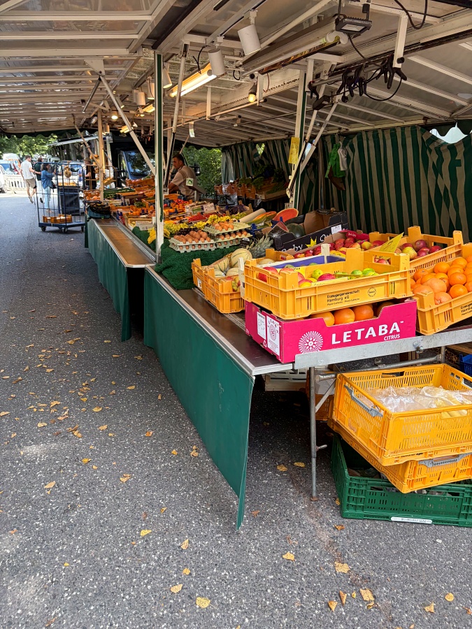 Wochenmarkt Goldbekufer Hamburg – Einkaufen am Kanal, wie Winterhude es liebt